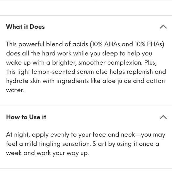 Dewtopia 20% Acid Night Treatment - OLEHENRIKSEN - Picture 2 of 3